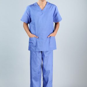 New plus size WoMen’s V neck Summer Nurse Uniform Hospital Medical Scrub Set Clothes Short Sleeve Surgical Scrubs